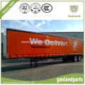 Vinyl Truck Tarp Cover 1000D 900gsm Orange